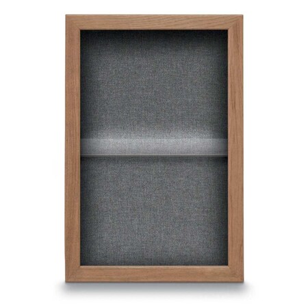 United Visual Products Indoor Enclosed Combo Board, 48"x36", Black Frame/Black Porc & Pearl UVCB4836B-BLKPORC-PEARL